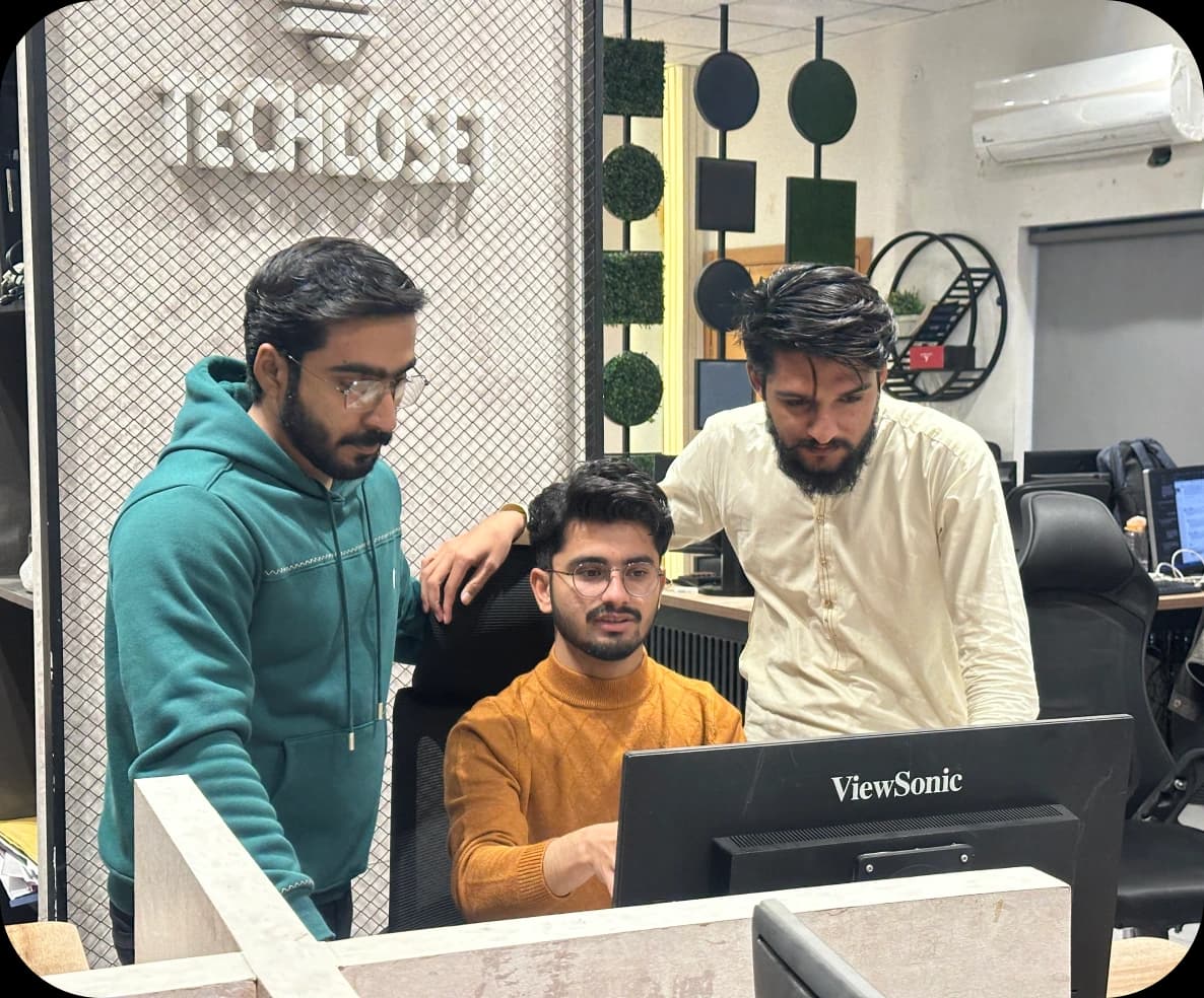 Illustration of our mission with tech solutions